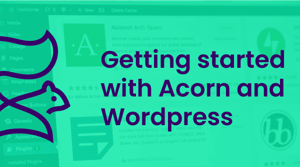 Getting started with Acorn and Wordpress