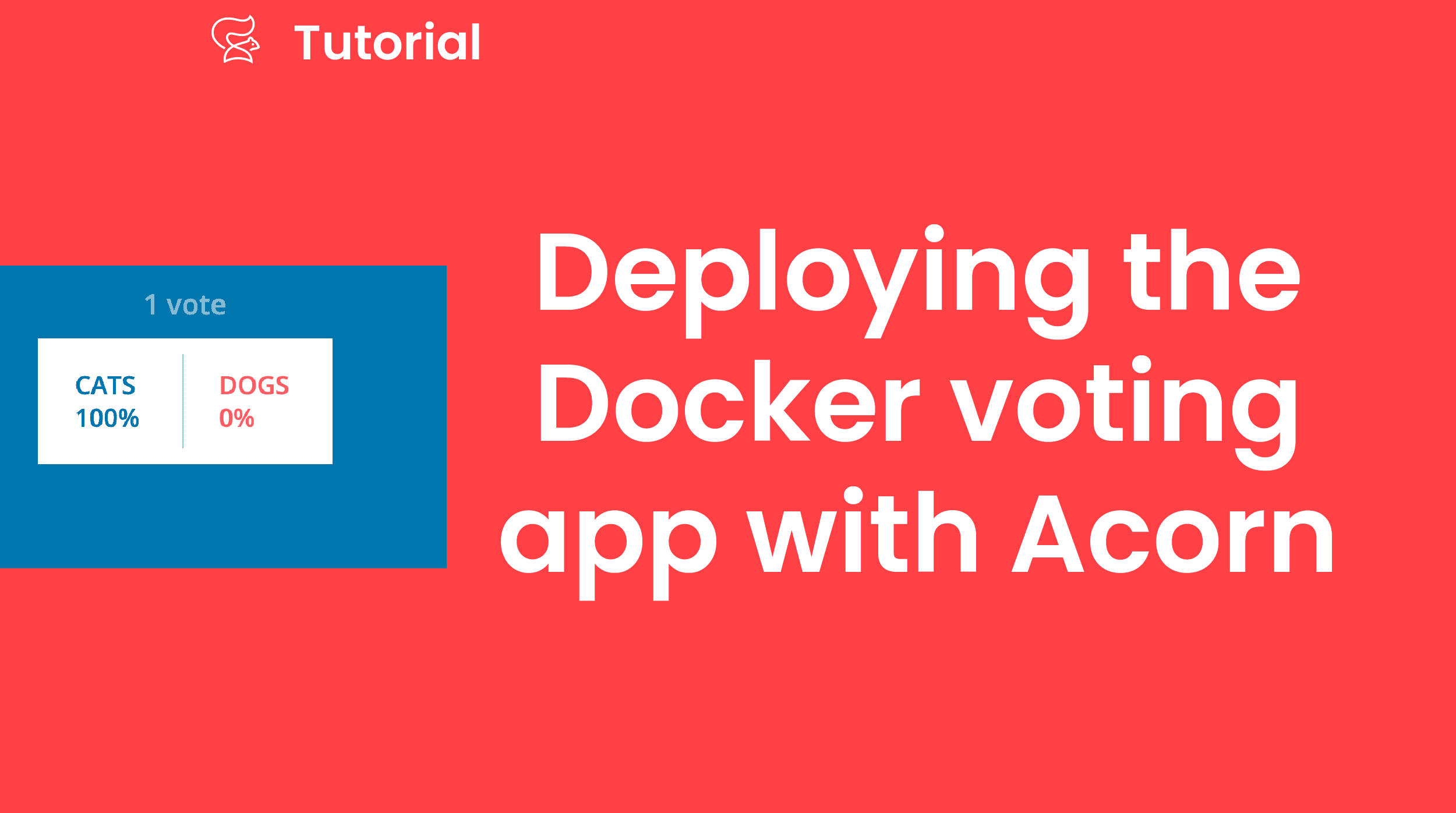 Deploying the Voting App with Acorn